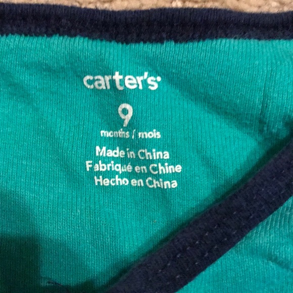 NWOT Carter’s 9 M Anchors/Sailboats Bodysuit - Picture 4 of 4